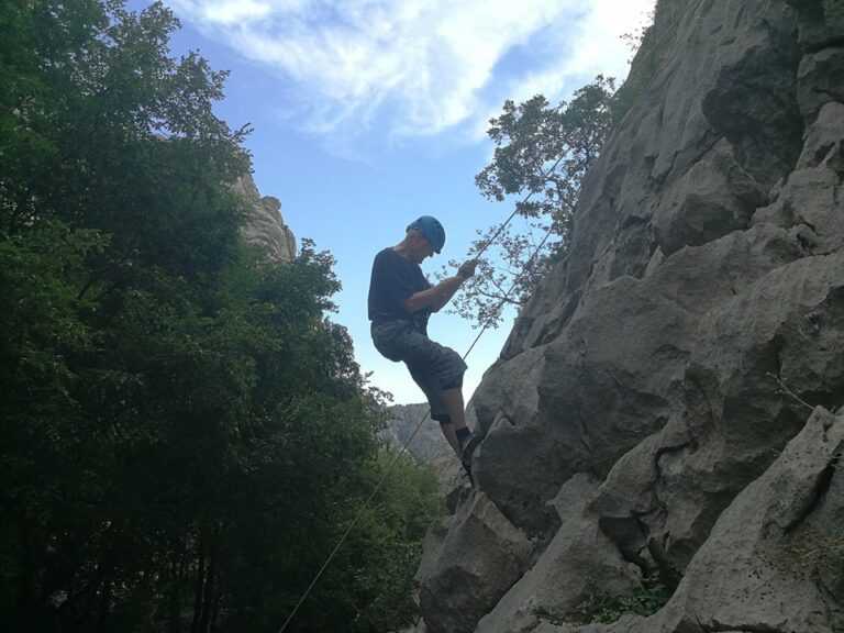 Climbing Tryout with Mr. Alan Jaques